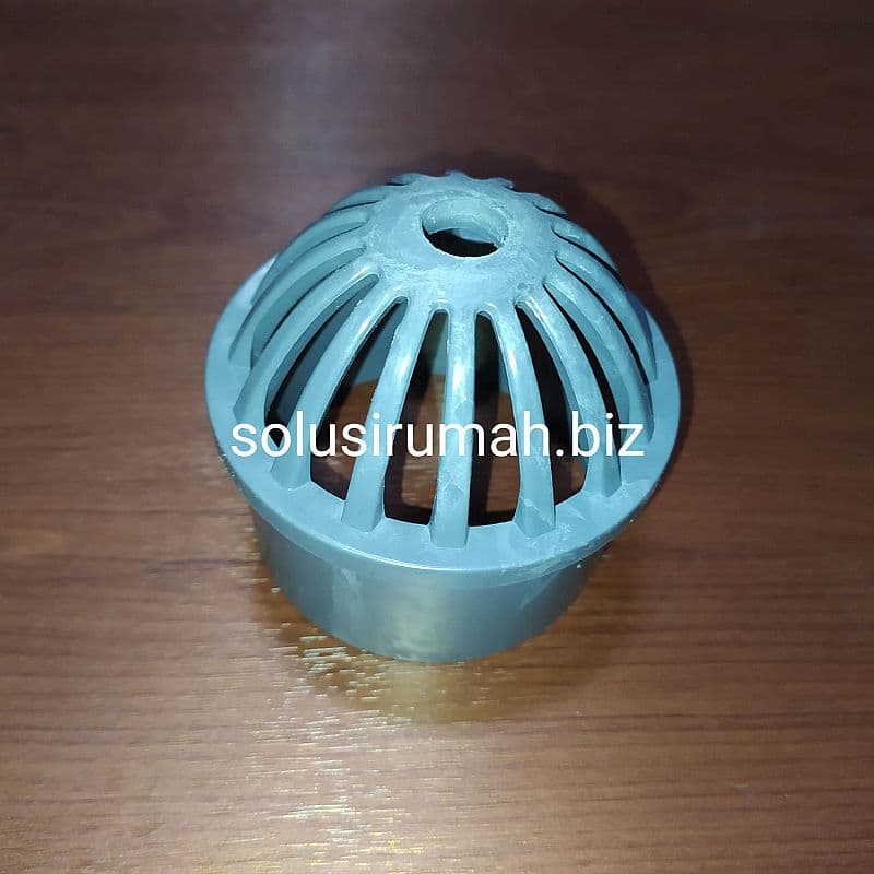 SARINGAN GOT ATAP KUBAH 3" PVC 3 IN AVOOR TALANG AFUR BUANGAN ROOF DRA