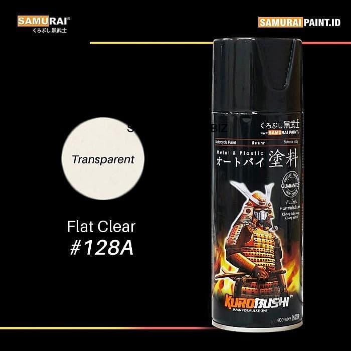 Samurai Paint Standard Flat Clear 128A pylox pilox spray 128 A DOF