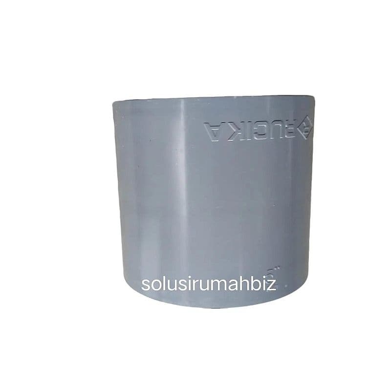 RUGIKA Sok Socket PVC 5" Sok Tebal AW Tahan Tekanan Tinggi Anti Karat dan Tahan Bahan Kimia untuk Sistem Perpipaan Kuat dan Stabil
