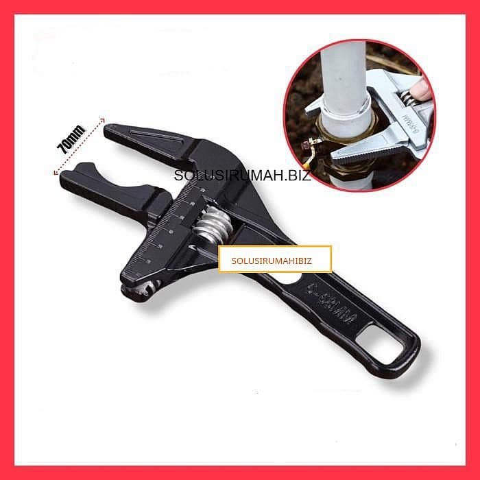 Kunci Inggris Besar 68m / Kunci Pas / ADJUSTABLE WRENCH / Kunci Shock