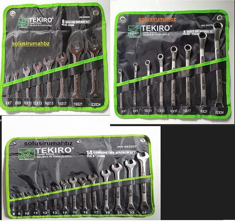 perset kunci tekiro pilih ring ring pas pas set 8pcs 11 pcs 14 pcs 18 9 10 11 12 13 14 15 16 17 19 21 22 24 27 30 32 MM 6x7 8x9 10x11 12x13 14x15 16x17 19x21 22x24