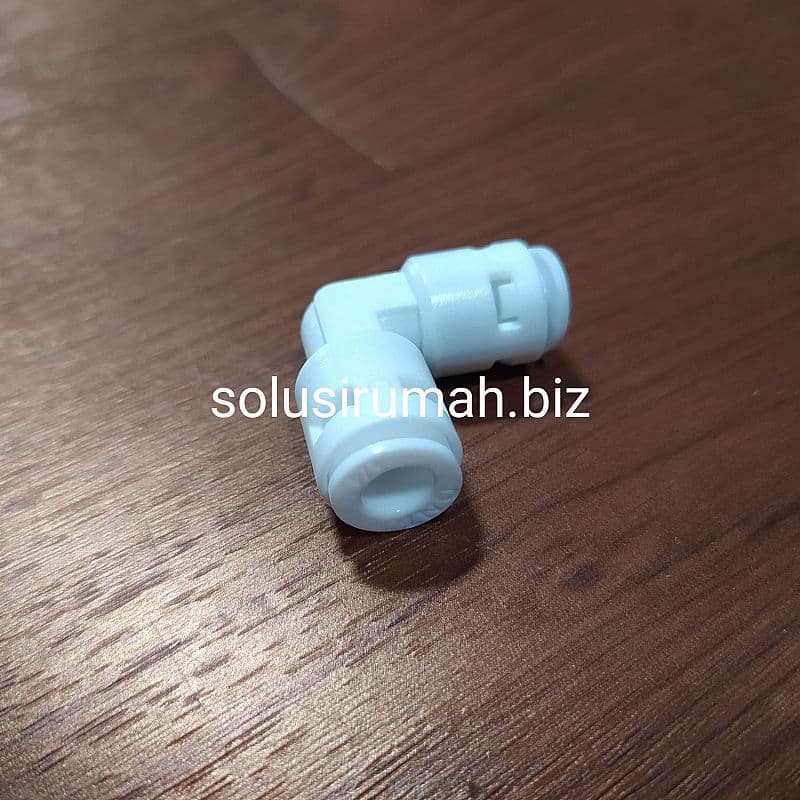 FITING QUICK JOINT UNION QUICK ELBOW 6MM OD 6 MM KNEE &frac14; DOUBLE SELANG
