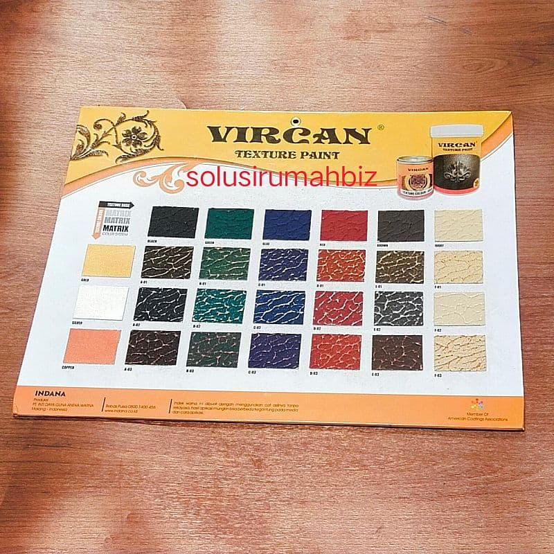 katalog cat vircan texture paint catalog