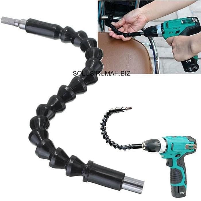ST Flexible Extension Screwdriver Connector Mata Bor Ekstensi 1/4"