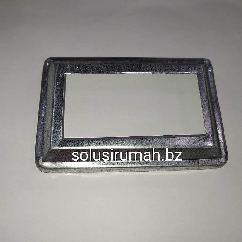 BRAKET HOLLOW 40 X 80 ASLI BESI RING KOTAK TAPAK PIPA 40X80 BRACKET
