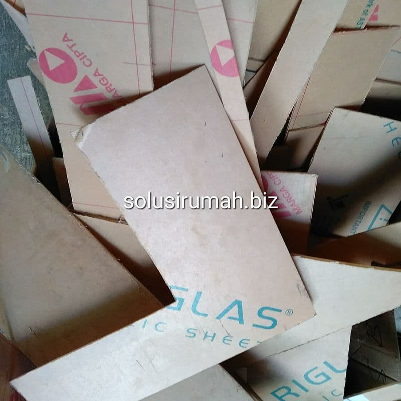 ACRYLIC SHEET TIMBANG 1kg TIDAK PILIH random POTONG AN SISA TIMBANGAN