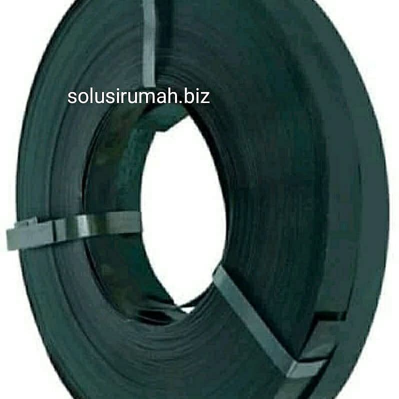 TALI PETI BESI PLAT 15MM PER1METER strapping band strip flat packaging TALI PULLY