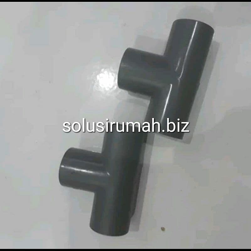 Tee 1 per 2 T PVC 0.5 Plastik 1/2 TS kelas maspion 1-2 inch in pipa ai