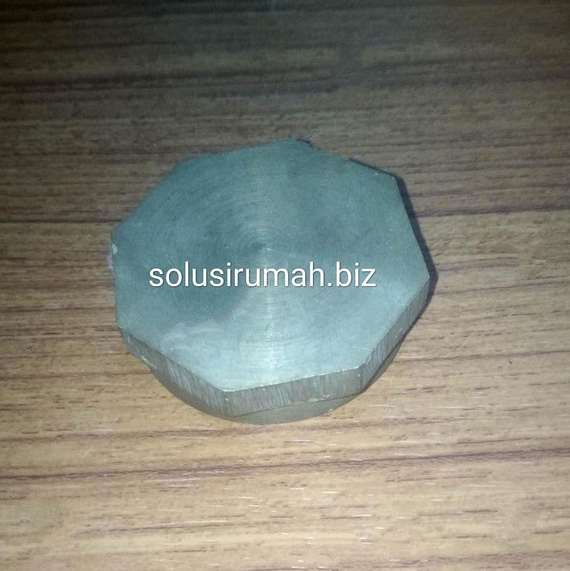 DOP DRAT DALAM 1 1/4 TUTUP POMPA DRAGON KUNINGAN BRASS