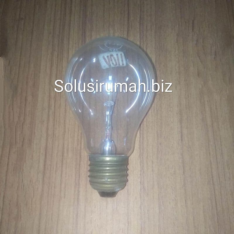 LAMPU DOP 110V 25W CLEAR RANDOM MERK DIESEL GENSET GENERATOR AKI (BTP)