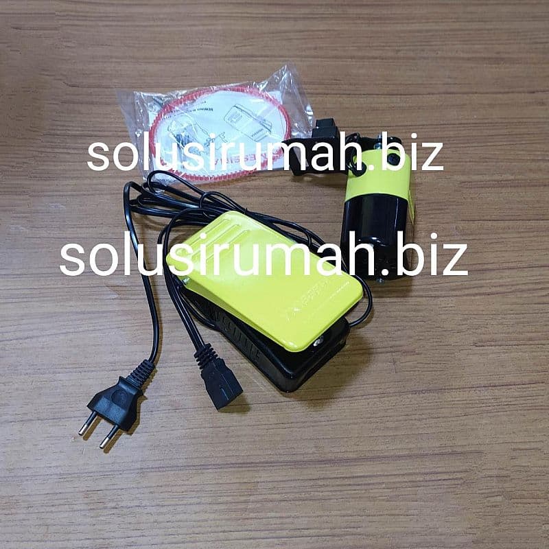 DINAMO MESIN JAHIT SINGER 120W + PEDAL MOTOR body besar 120 w MESSINA