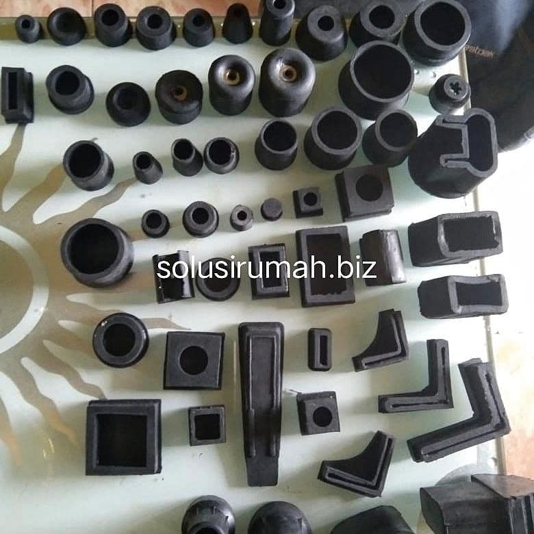 karet kaki per 10kg pesanan berbagai model custom hitam cetakan kecil