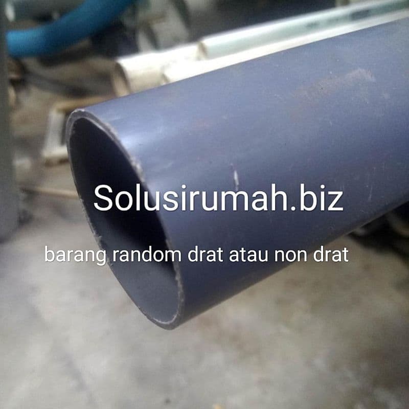 PARALON PIPA AIR PVC 2 1/2 D 1M ABU 1METER LEDENG PLASTIK 1 M PLASTIC
