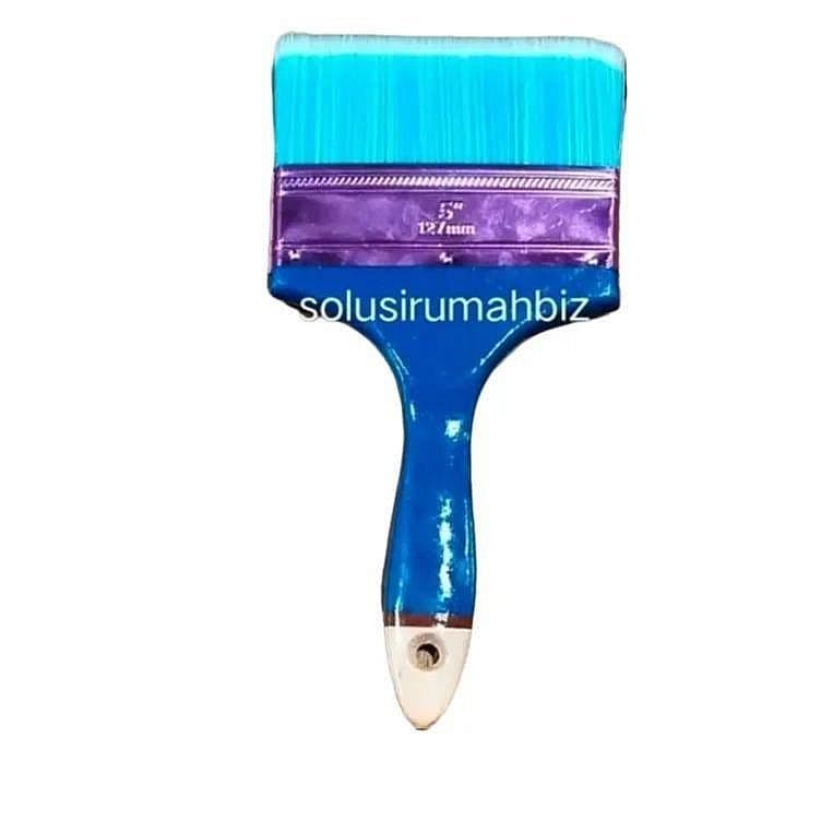 KUAS 5 GAGANG PVC SUPER PREMIUM SINTETIS SUPER HALUS PAINT BRUSH KUAT
