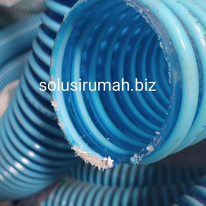 SELANG HISAP 3" 3 INCH PERMETER 1M SPIRAL POMPA IRIGASI PVC SUCTION