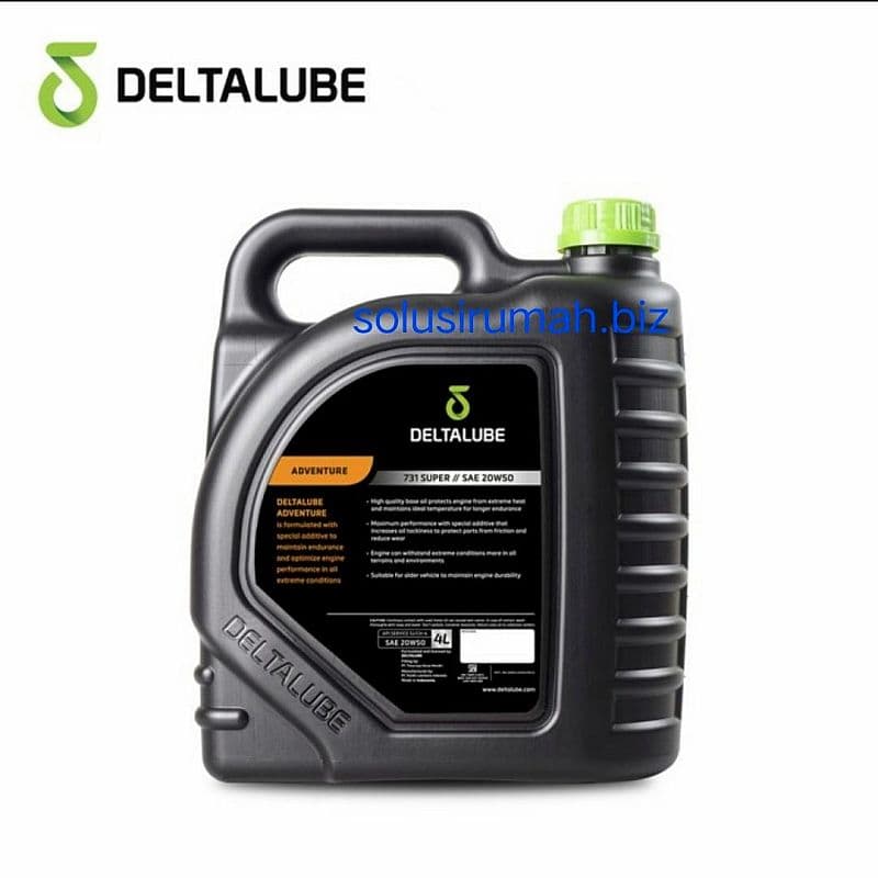 deltalube 4l 4 liter 4 L adventure 731 super sae 20w-50 innova kijang OLI MESIN
