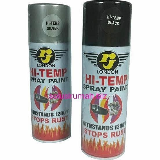 cat semprot tahan panas spray paint 150cc 150 cc ml rj london hi temp