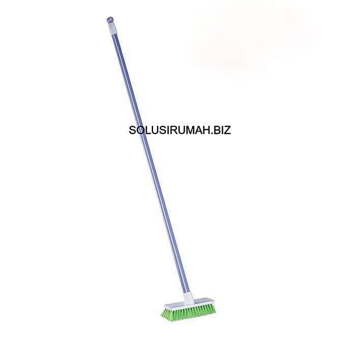 SIKAT LANTAI NYLON gagang SODOK PANJANG warna FLOOR NILON 110MM 1.1M Plastik