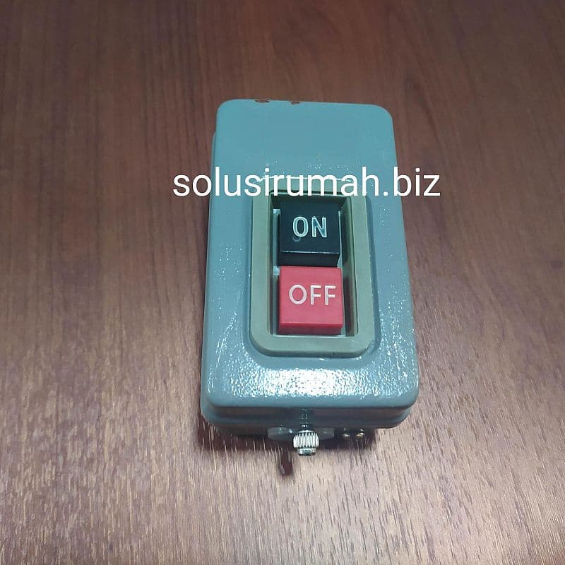 SolusiRumah.biz Switch On Off Industri Skakel Besar Mesin Listrik 4500W Saklar 30A 30A untuk Keperluan Industri