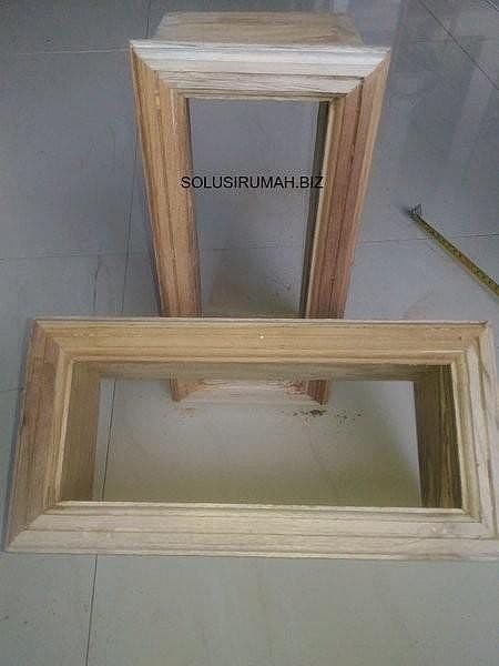 LOSTER KAYU JATI 15 x 30 x 13cm TEBAL 2MM MURAH UKURAN STANDART