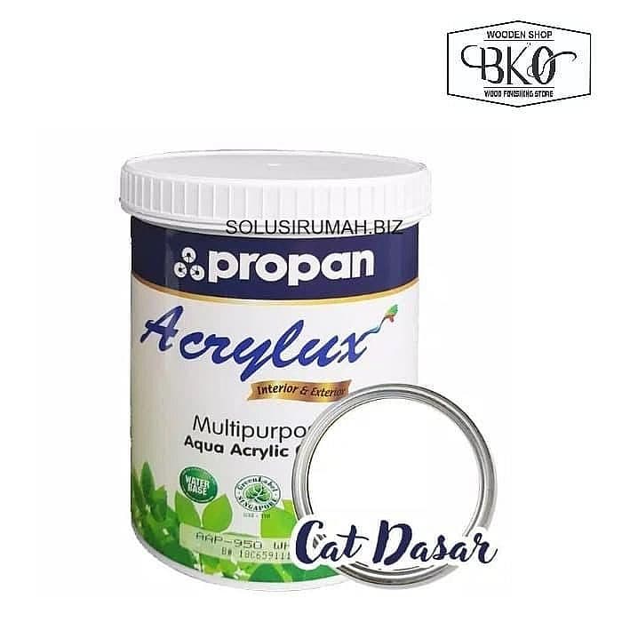 propan acrylux primer water based cat dasar kayu duco white dasar air
