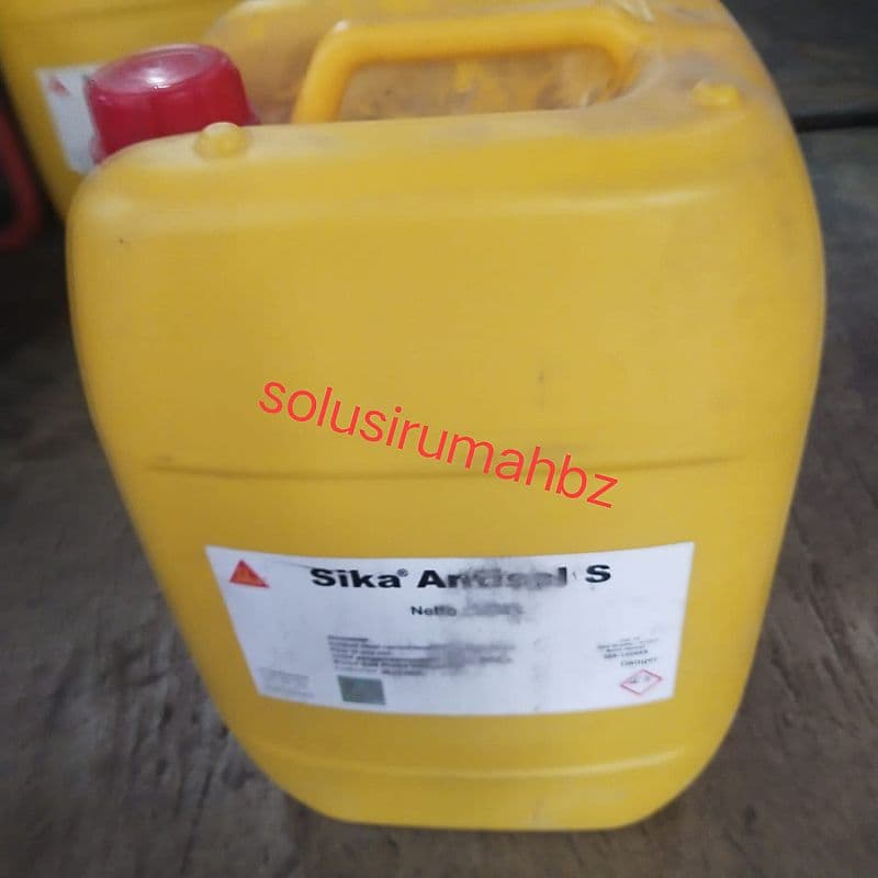 Antisol E 125 jerrycan Sika 20kg pail 20 kg cor beton cairan kimia