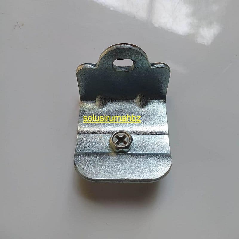 GANTUNGAN SIKU REL PINTU DORONG IMPOR ALAT accesories komponen spare part parts pengganti BRAKET rail railing