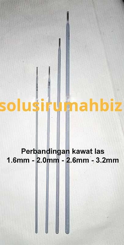 Per Pcs Kawat Las Stainless Steel 1.6mm x 200mm flux standart Eceran