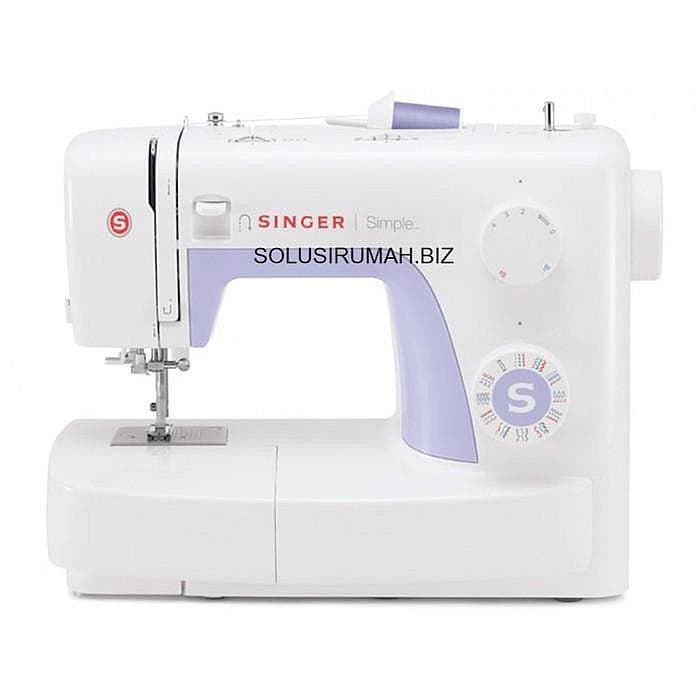 Singer Mesin Jahit Simple 3232 Ungu Portable 32 Fungsi Jahitan