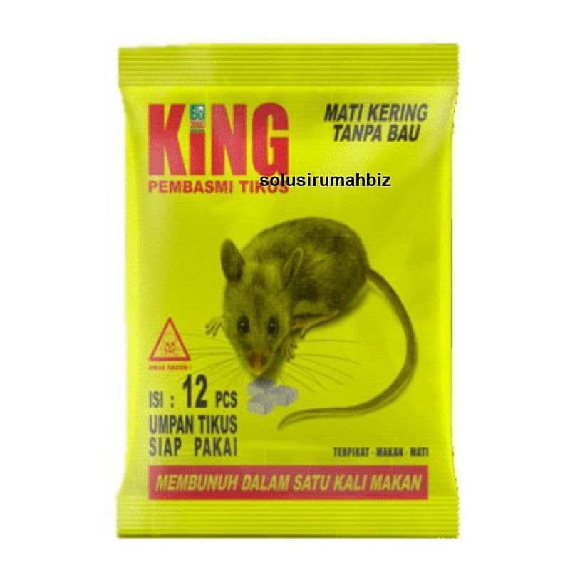 Racun Tikus Bio 2000 King Pembasmi Tikus 40 gram bio2000