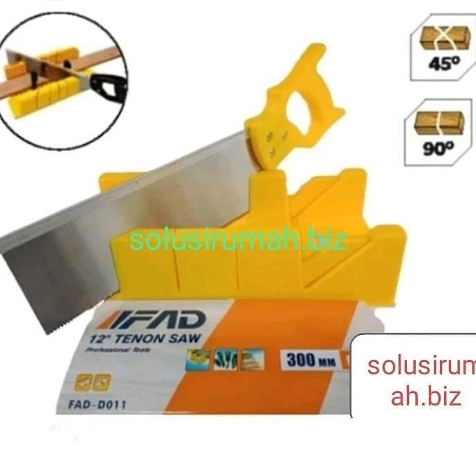 GERGAJI PIGURA MITRE BOX POTONG SUDUT FIGURA BACK 12INCH IMPOR MODEL T