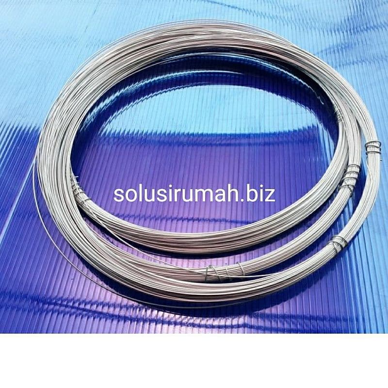 KAWAT LAS ARGON SS 2.5MM STAINLESS TIG TUNGSTEN SOFT 1m permeter 1 m