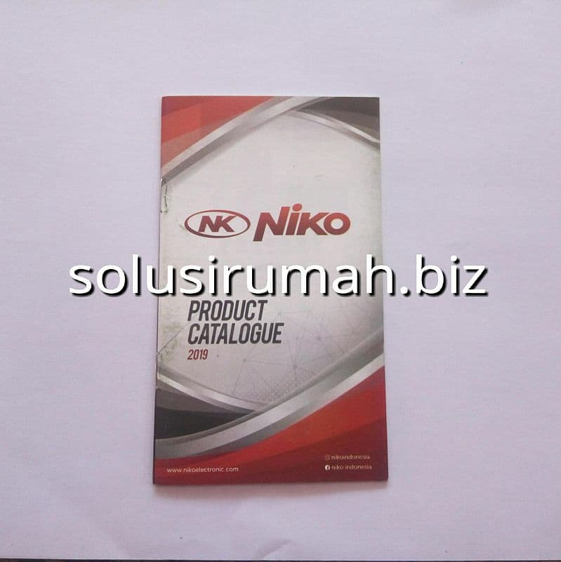 KATALOG NIKO electronic elektronik BUKU LENGKAP 24 HAL 140 x 80MM