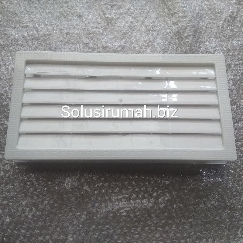 ANGIN PINTU BAWAH PVC + BUBBLE 1PASANG 2BIJI SET PUTIH WHITE ROOSTER J