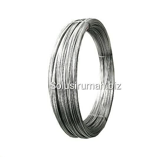 KAWAT TALI STAINLESS 4MM SOFT permeter 304