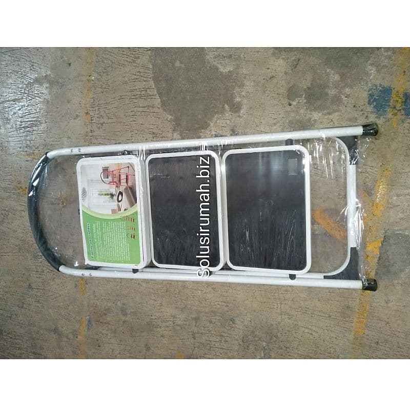 TANGGA 113CM TUTUP LIPAT 3STEPS DIDUDUKI SEMUA BISA RUMAH TANGGA