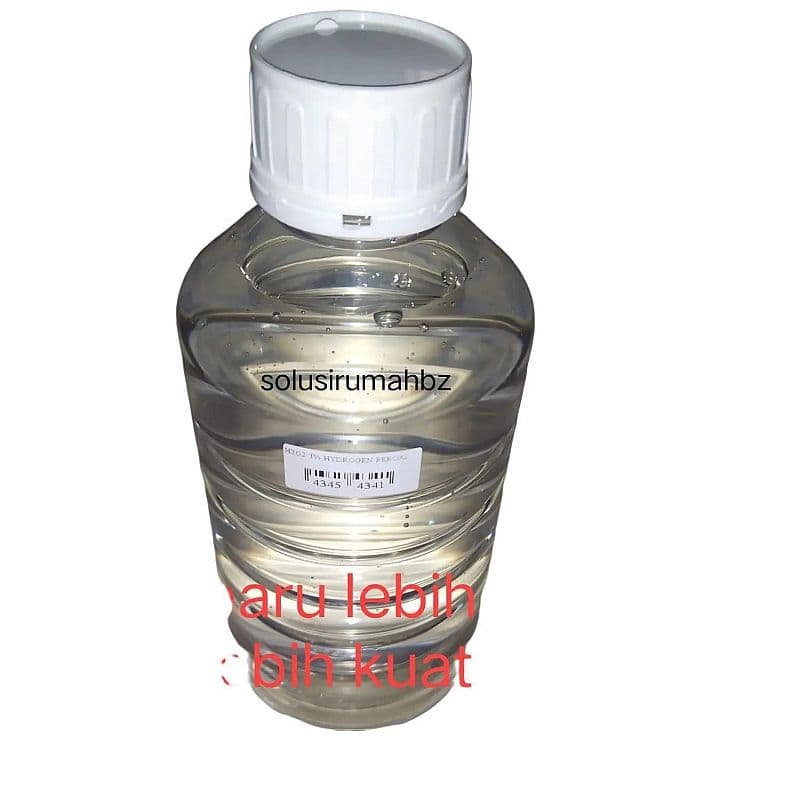 HYDROGEN PEROXIDE 3% H2O2 1000ML 1L PEROKSIDA botol tebal 1KG sebagai disinfectant anti kuman cairan