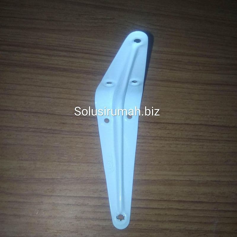 SIKU RAK 3 X 4 PUTIH PER 1BIJI 75 X 100 MM RAK PENYANGGA PERBIJI