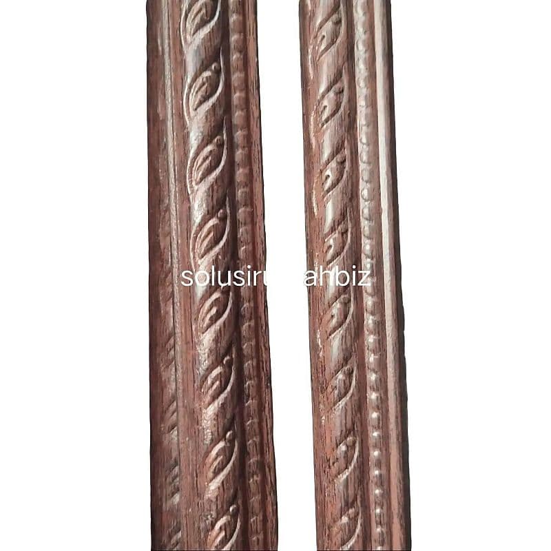 LIST PVC PLAT 2CM 20MM P 1M KAYU TEAK LIS MEBEL KUKU MACAN PLASTIK new