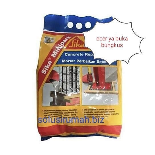 mortar sika 1kg 1 kg ecer concrete repair perbaikan beton kimia