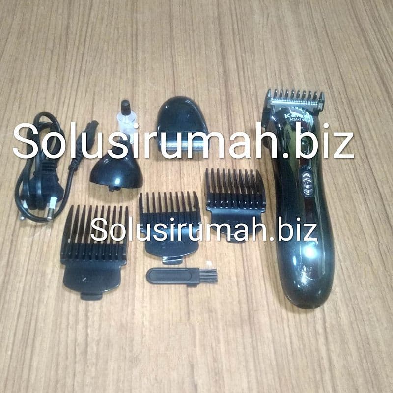 CUKUR ELECTRIC RAMBUT KEMEI ALAT ELEKTRIK TRIMMER SHAVER 3IN1 11TOOLS