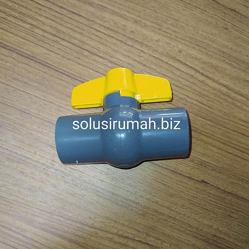 BALLVALVE 3/4 DRAT DALAM super BODY PVC ENGKOL STOP KRAN INCH
