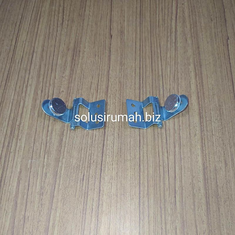 ENGSEL KACA LEMARI 2biji PINTU CHROME 180 DERAJAT ENGSEL SENDOK