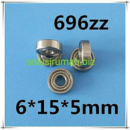 BEARING BODY BESI 696 ZZ ID 6 OD 15 T 5 MM MESIN ALAT TEKNIK