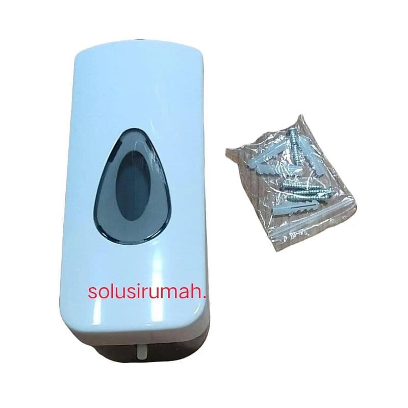 TEMPAT SABUN SHAMPOO OTOMATIS SOAP DISPENSER MODEL ONDA TEKAN kilap
