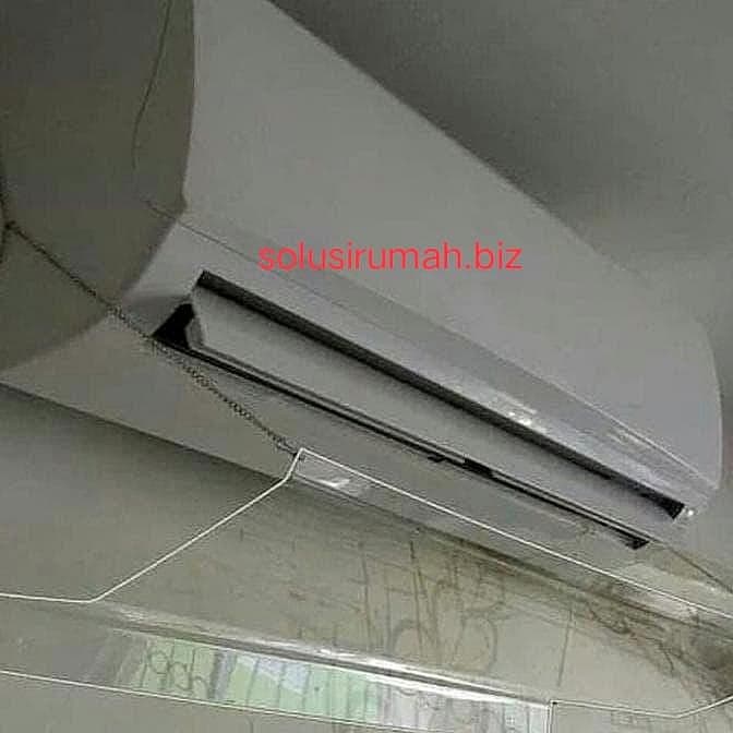 TUTUP PELINDUNG ANGIN ACRYLIC 1/2PK AC AIR CONDITIONER 70CM 30cm 1/2 p