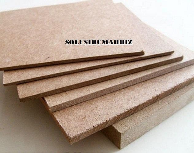 TRIPLEK PARTIKEL TEBAL 9MM /100CM BOARD CUSTOM POTONGAN PAPAN