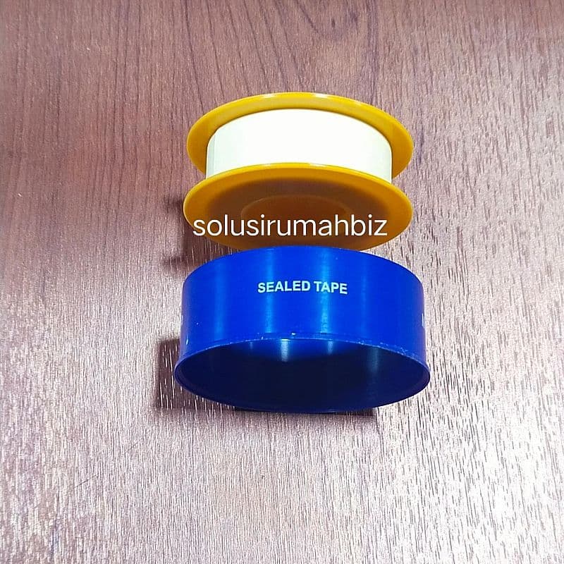 sealtape isolasi gas air 3/4" 3/4 in seal tape kuning angin sealed lem