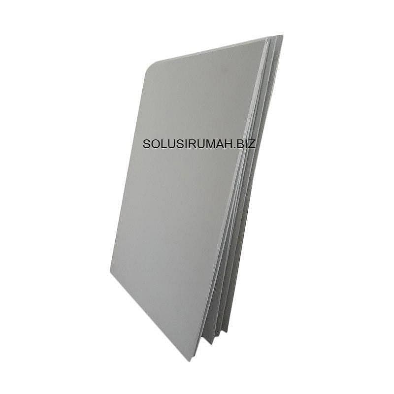 PVC SHEET 5MM ABU FOAM /100CM LEMBARAN TEBAL 5 MM CUSTOM POTONGAN GREY