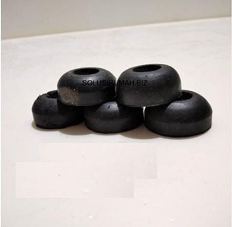 KARET STOPPER ROLLING DOOR Diameter lubang 17mm tinggi 15mm od 37mm